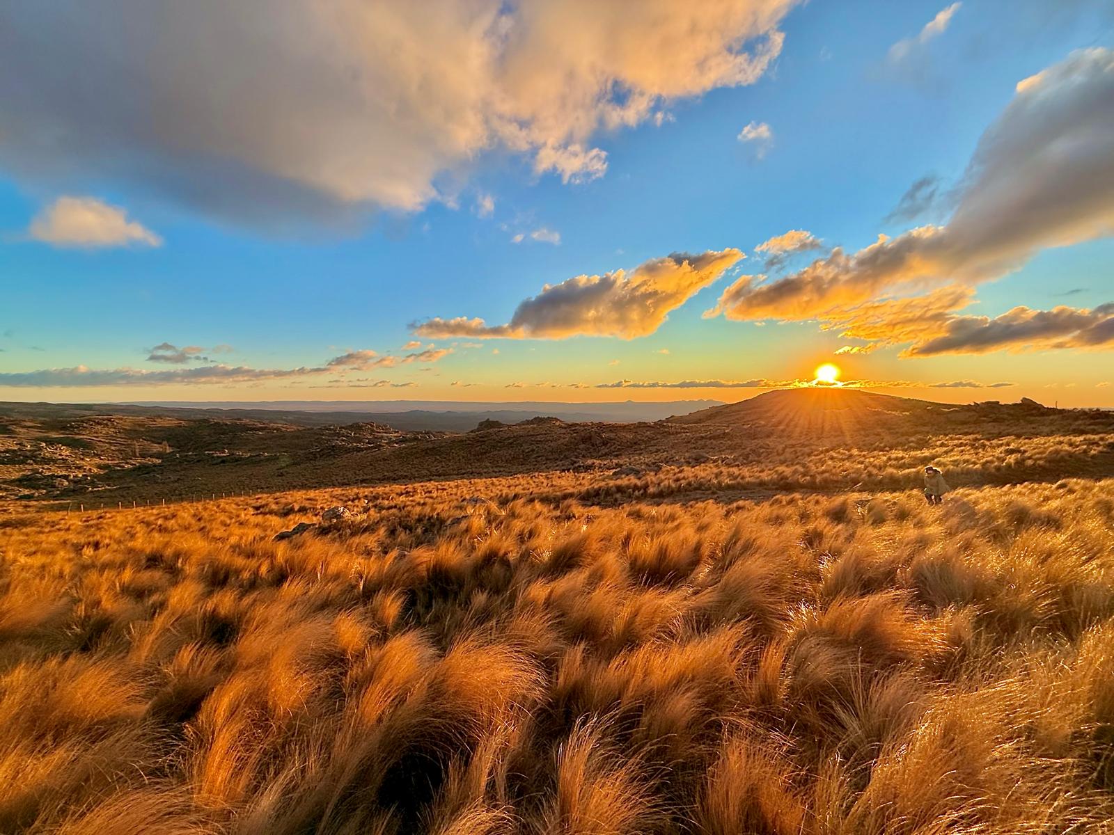 Paisaje serrano de Vientos del Norte en San Jerónimo